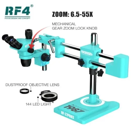 Replacement for RF4 RF-27 PRO3 TRINOCULAR DOUBLE ARM MICROSCOPE - Quality Phone Parts in Sri Lanka